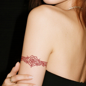 <span class=keywords><strong>Tatuajes</strong></span> Temporales de Henna Coloridos, Pegatinas con Patrones Florales Geométricos, Estilo Étnico, Tatuaje Impermeable Adecuado <span class=keywords><strong>para</strong></span> <span class=keywords><strong>Muñeca</strong></span> y Brazo - Product Image 4