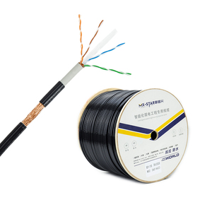 Chất lượng tốt <span class=keywords><strong>C</strong></span>áp <span class=keywords><strong>Ethernet</strong></span> CAT 6 CCA 24AWG SFTP ngoài trời không thấm nướ<span class=keywords><strong>c</strong></span> cat6A Mạng <span class=keywords><strong>C</strong></span>áp kết nối - Product Image 1