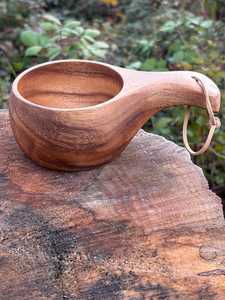 Taza de Té de Madera Ecológica Hecha a Mano, Taza Natural Sostenible de Primera Calidad, Ideal para Bebidas Orgánicas en el Hogar - Product Image 4