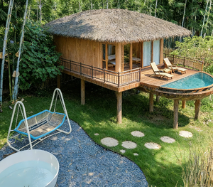 Casa de Árbol Modular de Aluminio, Resistente al Fuego, Anticorrosión, Impermeable, Fácil de Desmontar, con Terraza Panorámica, Flexible, para Hotel - Product Image 1