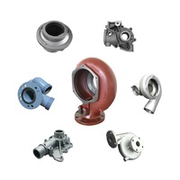 Enveloppe de pompe Fonderie en fonte personnalisée Moulage en fonte grise Produits de moulage au sable de haute qualité GJL200 GJL250