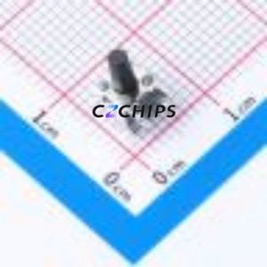 GT-TB092A-H070-L1 Tactile Switch Through hole Component THT Switch Single Pole Single Throw Round Button 1.6N Right Angle Insert - Product Image 1