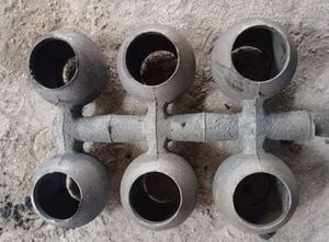 Service de fonderie sur mesure, pièces moulées en métal, composants moulés de précision, raccords de tuyauterie industriels, pièces de collecteur de moteur - Product Image 3