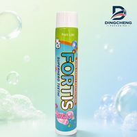 Fabricant d'usine, vente en gros, emballage de tubes en plastique personnalisés avec étiquette privée, tube de dentifrice, tube cosmétique