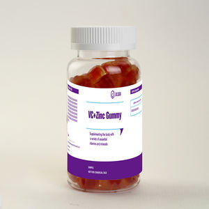 תוסף תזונה פרימיום פרטי, מולטי ויטמינים, גומי ויטמין C ואבץ, תוסף לבריאות העצם והשיניים למבוגרים - Product Image 1