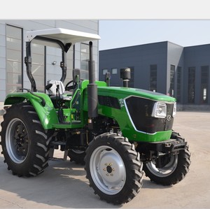 Tracteur pare-soleil 4X4 80hp Tracteurs agricoles chinois Traktor à châssis solide Trakor agricole - Product Image 4