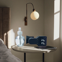 Diffuseur de parfum en bouteille de verre à mèche écologique pour les recharges de parfum mural à la maison ou au bureau