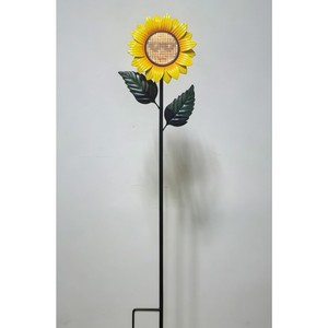 Lámpara Solar de Jardín con Forma de Girasol, Decoración LED para Exteriores, Resistente al Agua, Iluminación Independiente para Césped, Patio y Jardín - Product Image 5