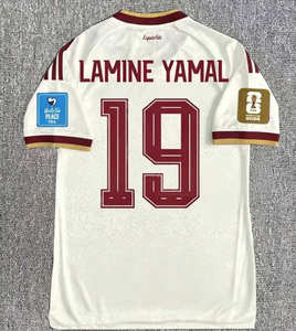 Maillot de football commémoratif personnalisé de l'équipe nationale, Argentine Messi, France Mbappé, Espagne Yamal, souvenir - Product Image 5