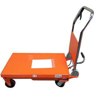 Chariot de table élévatrice hydraulique à ciseaux simple <span class=keywords><strong>Mighty</strong></span> Lift 1100lbs avec table élévatrice pliable, approvisionnement direct d'usine - Product Image 3