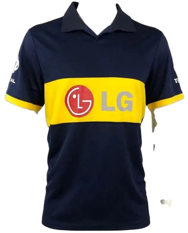 Retro futbol formaları Maradona RIQUELME PALERMO ROMAN Boca Juniors futbol gömlek mailshirts kiti üniforma Camiseta de ayak forması