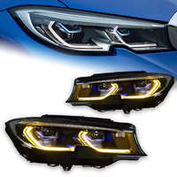 Faros Delanteros LED DRL para Automóvil, Faros Delanteros Láser para BMW Serie 3 G20 G28 2019-2022, Gran Venta