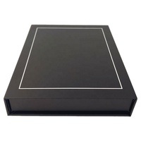 Boîte cadeau magnétique pliable personnalisée avec fermeture à ruban, boîtes en papier doublées de feuille d'aluminium pour l'expédition et l'emballage de parfums, nouveau set personnalisé