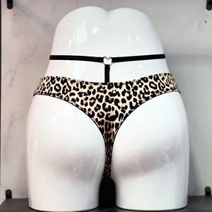 Underwear High Waist Comfortable Elastic Hot V-shaped Comfortable Hollow Women's <b>T</b> Pants - Product Image 2