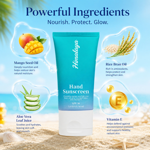 Crème solaire pour les mains à label privé <span class=keywords><strong>SPF</strong></span> 30, anti-UV, imperméable, résistante à la transpiration, longue durée, prévention des UV, hydratante - Product Image 4