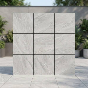 Dalles de pavage extérieures en porcelaine Vistaar 20 mm, 60x120 cm, aspect béton gris premium, haute résistance, pour entrée d'hôtel, carreaux de sol en céramique - Product Image 1