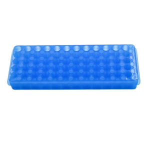 Suporte para personalização de dois racks de tubos de ensaio de microcentrífuga PCR de laboratório dupla face com 60 poços - Product Image 3
