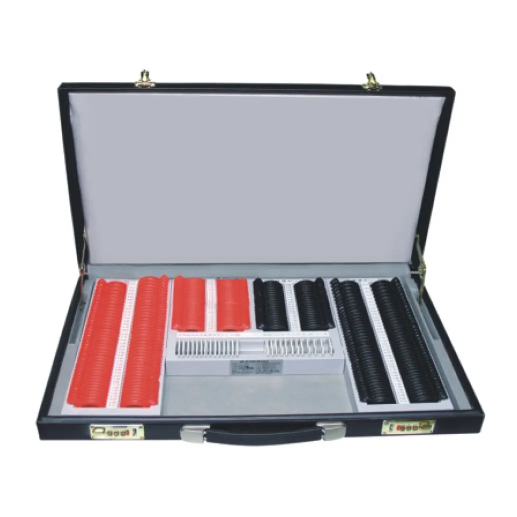 Ophthalmic Equipment Testing Box 232 Pieces Optical Eyeglasses Trial Lens Set
