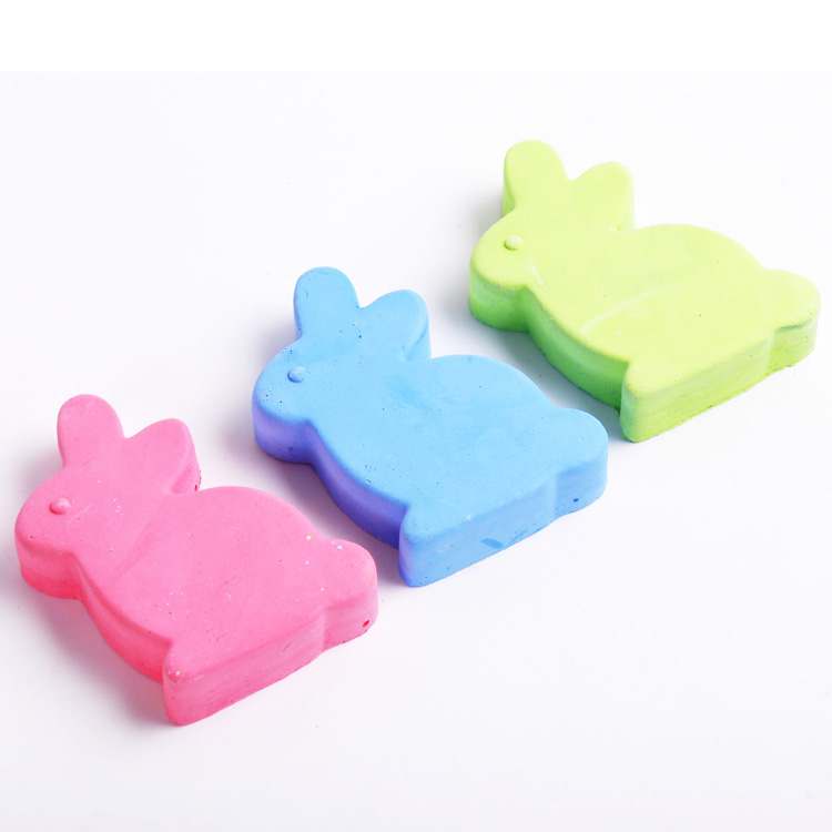 Канцелярских принадлежностей в форме мела, комплект из 3 предметов, милые цветные формы Мел для детей