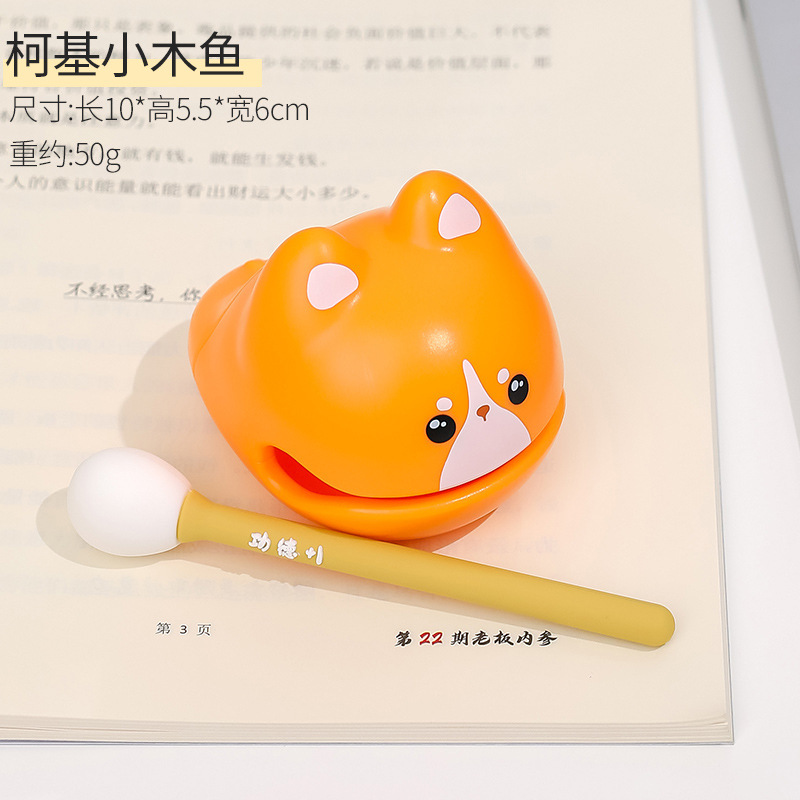 Corgi Little Wooden Fish