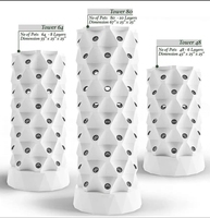 Système hydroponique domestique de grande taille, tour hydroponique intelligente, système de culture hydroponique vertical