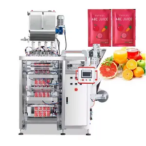 Liquid packing machine in plastic bags 500 ml jelly making machine automatic liquid pouch filling and sealing machine