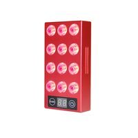Appareil PDT portable Ideatherapy OEM ODM 5W Dualchip 660 850nm, thérapie par la lumière LED pour le visage, lumière infrarouge, panneau de thérapie par la lumière rouge LED