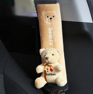 Housse <span class=keywords><strong>de</strong></span> <span class=keywords><strong>ceinture</strong></span> <span class=keywords><strong>de</strong></span> sécurité pour voiture, douce, Animal mignon, offre spéciale - Product Image 4