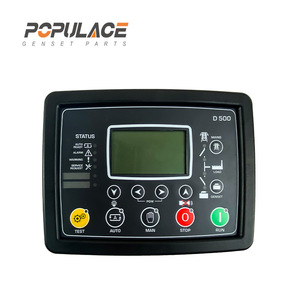 Panel de Control del Generador Populace D 500, Motor Diésel, Arranque y Parada Automáticos, Pantalla de Estado del Test de Funcionamiento - Product Image 1