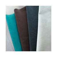 Tela de uniforme teñible y a juego de colores personalizada para ropa de trabajo promocional y uniformes con logotipo de empresa tela tejida al por mayor