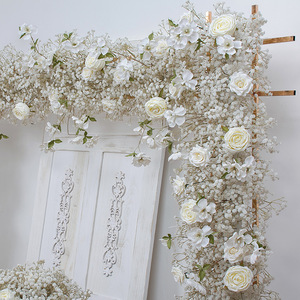 Nouvelle Décoration Florale Artificielle Style Souffle de Bébé pour Arrière-plan de Mariage, Arrangement de Fenêtre, Arche Florale, Décoration de Table Longue - Product Image 4