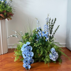 <span class=keywords><strong>Flores</strong></span> Artificiales Borgoña, <span class=keywords><strong>Centro</strong></span> de Mesa Decorativo, Guirnalda de Vegetación, <span class=keywords><strong>Flores</strong></span> de Seda, Arreglos de Alta Calidad para Bodas - Product Image 5