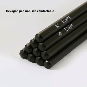 Lápiz HB Estándar de Madera Negra de Alta Calidad para Dibujo y Escritura de Estudiantes, Fabricantes de Papelería al por Mayor, Lápices de Colores - Product Image 2