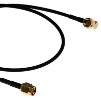Câble RG174 avec connecteurs SMA, MMCX, TS9, CRC9, FME, FAKRA, BNC, TNC, N (mâle/femelle) – Câble de raccordement RG174, adaptateur, rallonge