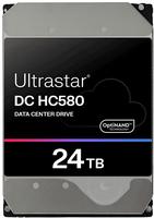 Disque dur d'entreprise au hélium 24 To SAS 12 Gbit/s CMR pour serveur, 3,5 pouces, stockage de centre de données WUH722424AL5204 HDD