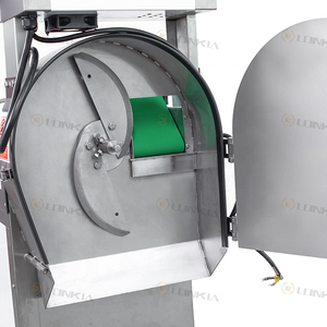 LONKIA Full SUS 304 Công Nghiệp Rau Cải Bắp Rau Diếp Rau Bina Sả Mùi Tây Tỏi Rộng Chopper Máy Cắt - Product Image 3