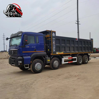 Camion benne basculante Sinotruk HOWO TX 8x4 de 20-25 tonnes avec moteur Weichai 400 CV d'occasion de haute qualité