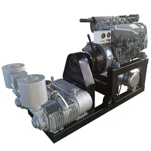 14m 3/minDeutz Diesel Motor Driven Compressor de Descarga de Cimento A Granel