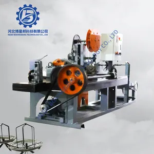 Produksi tinggi otomatis putar ganda mesin pembuat kawat berduri untuk pabrik tanaman dan pertanian baru dengan pompa Motor PLCTM