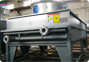 Mg-al-zn hợp kim tráng thép GKM-650 (MẠCH KÍN) tháp làm mát không khí với 135 m3/h Lưu lượng nước máy nước không khí - Product Image 6