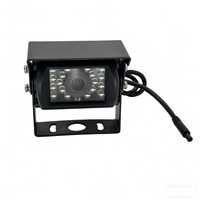 Grabador de conducción de automóviles universal con visión nocturna HD Cámara de visión trasera de 4 orificios y 5 orificios y luz LED