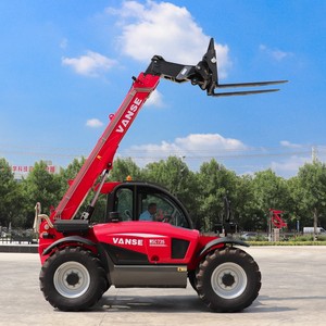 Chariot télescopique de haute qualité 735, chariot élévateur télescopique de 3 tonnes à vendre, chariot télescopique diesel avec certification CE - Product Image 5