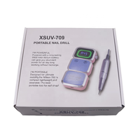 Machine à polir les ongles électrique portable en gros, perceuse à ongles professionnelle, moteur sans balais sans fil 45000 tr/min