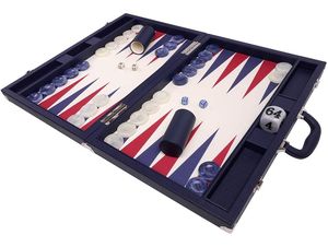 Chất lượng cao PU da <span class=keywords><strong>backgammon</strong></span> thiết lập với <span class=keywords><strong>backgammon</strong></span> miếng dices biểu tượng tùy chỉnh và cho du lịch có thể gập lại <span class=keywords><strong>Deluxe</strong></span> <span class=keywords><strong>backgammon</strong></span> - Product Image 2