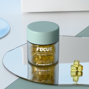 Piccola bottiglia di vetro con finitura opaca da 30ml con coperchio CR per <span class=keywords><strong>capsule</strong></span> integratore - Product Image 3