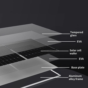 JXCT Panel Solar para Uso Doméstico, Bajo Precio, 550-585 W, Energía Solar, Aluminio, Silicio Monocristalino - Product Image 5