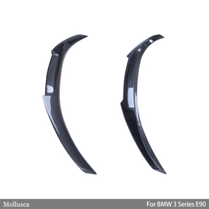 For 3 Series E90 4Door/E90 M3 M4 Style Carbon Fiber <b>Rear</b> <b>Spoiler</b> Trunk Wing 2004-2011 - Product Image 3