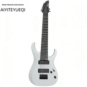 <span class=keywords><strong>Guitarra</strong></span> Eléctrica de Ocho Cuerdas, Entrega Directa del Fabricante, Cuerpo de Caoba, Diapasón de Palisandro, Pasiva, Nueva - Product Image 5