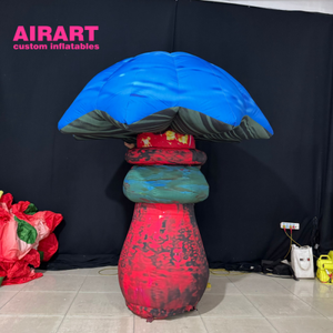 Globo Inflable con Forma de Hongo Mágico para Decoración de Fiestas Temáticas de Aventuras en la Selva - Product Image 4