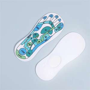 Calcetines de Acupresión y Reflexología Unisex, Calcetines de Masaje de Pies de Algodón, Gráficos de Reflexología y Acupresión en Inglés y Español, Incluye Varilla - Product Image 4